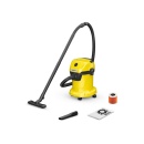 Aspirator Karcher WD3, 17 l, 1000 W, Sac filtru din hartie - Img 2