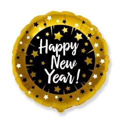 Balon folie Glob Happy New Year 45 cm