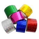 Banda adeziva cu sclipici 24 mm x 5m, Colorata 6 culori\set