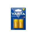 Baterie alcalina Varta Longlife C, LR14 2 buc/set