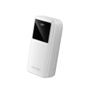 Baterie externa, VENTION, 30000mAh, 22.5W PD Fast Charge, 2 x USB/1 x USB Type-C, Digital display, Alb