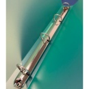 Caiet mecanic 4 inele - D16mm, coperti flexibile PP, Optima Flex - verde transparent - Img 3