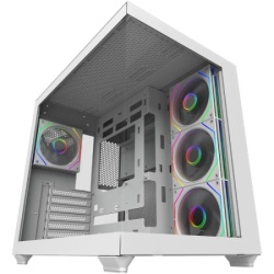 Carcasa AQIRYS Orcus, RGB, Mid Tower, White
