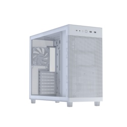 Carcasa ASUS PRIME AP303 TG White, Mid Tower, White