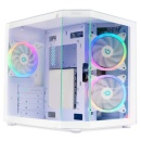 Carcasa Gaming Spacer Aquarium Mini Tower, sticla securizata, USB 3.0