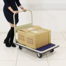 Carucior marfa, 150 Kg, pliabil cu platforma 730 x 470 x 830 mm - Img 5