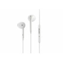 Casti Edifier cu fir, intraauriculare - butoni, pt smartphone, microfon conectare Jack 3.5 mm, P180-Plus-W