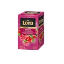 Ceai ambalata individual macese si zmeura Loyd Horeca Professional 20 plicuri