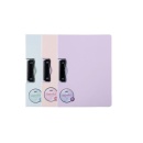 Clipboard dublu Deli Macarons format A4