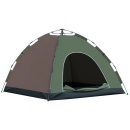 Cort Camping pentru 4 Locuri, in Forma de Iglu, 210x210x135cm - Img 7