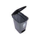 Coș de gunoi slim, cu pedală, 25 litri - Img 2