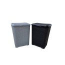 Cos de rufe plastic rattan 45L diverse culori - Img 2