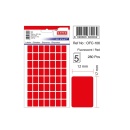 Etichete adezive color, 12 x 17 mm, 280 buc/set, Tanex - verde - Img 3