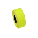 Etichete role pret autoadezive Galben 26x16 mm, 1500buc/rola