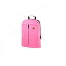 Ghiozdan adolescenti, sectiune laptop 15.6'', Packz Roz