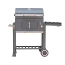Grătar cu Grill Fonta Memphis cu roți 115 x 67 x 105 - Img 4