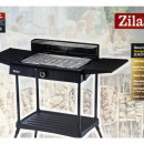 Gratar electric tip grill barbeque Zilan 3789 termostat si indicator luminos, 2400 W - Img 3