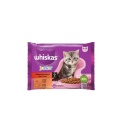 Hrana umeda pentru pisici Whiskas Junior vita si pui in sos 4 X 85g