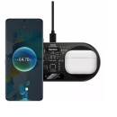 Incarcator wireless Baseus Digital LED Display Dual Qi, 20W