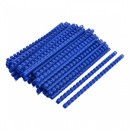 Inele plastic indosariat 8 mm negre, 45 coli, 100 buc/cutie - Img 3