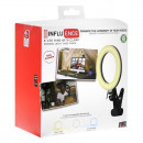 Lampa Studio Vloger/|Influencer cu led circular 6'' TNB Lamp Led - Img 5