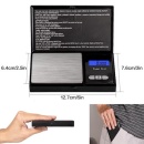 Mini cantar electronic de buzunar cu afisaj LCD, capacitate pana la 200g, precizie de 0.01g - Img 2