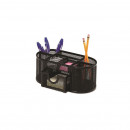 Organizer metalic Mesh, de birou, 8 compartimente, Q-Connect