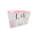 Pahare apa/suc din sticla, Lav Elegan 335ml, 6 buc/set