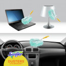 Pamatuf pentru curatarea prafului Swiffer Duster Kit Trap & Lock, 1 Maner scurt + 4 Rezerve - Img 7