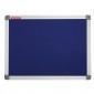 Panou textil 100 x 150cm albastru cu rama aluminiu Memoboards BE - Img 2