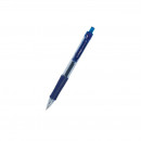 Pix cu gel, mecanism retractabil, rubber grip, 0.5 mm, Q-Connect - albastru