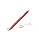 Pix SCHNEIDER K15, clema metalica, corp rosu - scriere rosie