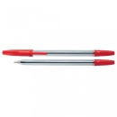 Pix transparent cu capac, varf 1.0mm, Office Products - albastru - Img 3