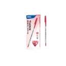 Pix unica folosinta Deli Think Q3 transparent, 1mm, scriere albastru - Img 3