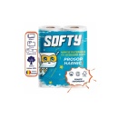 Prosop bucatarie Softy, 2 straturi, 50 portii, 11 m, 2 role/set