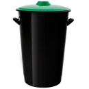 Pubela tomberon gunoi cu capac, 60 litri, culori selectiv - Img 5