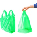 Saci menajeri cu manere Safir HDPE verzi 35l cu parfum de iasomie 25 buc/rola - Img 2