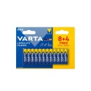 Set 12 Baterii alcaline Varta Longlife Power R3 AAA