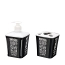 Set 2 Accesorii pentru Baie din plastic Elif - Img 3