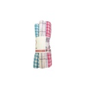 Set 3 prosoape de bucatarie 100% Bumbac, 45 cm x 65 cm, FLORA - Img 2