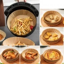 Set 50 Hartii de Copt pentru Airfryer, Antiaderent, Rezistent la Caldura, Model Rotund, 5x16cm Vigo - Img 3