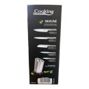 Set 6 cutite bucatarie inox plus suport Heinner Skyline - Img 4