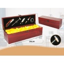 Set cadou cutie sommelier si accesorii, 36 x 11 x 12 cm - Img 3