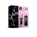 Set Caseta cadou B.U Vibe Deo Natural Spray 75 ml + Deo Spray 150 ml