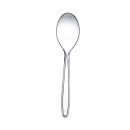 Set lingurite plastic, transparente, reutilizabile, 50 buc - Img 2