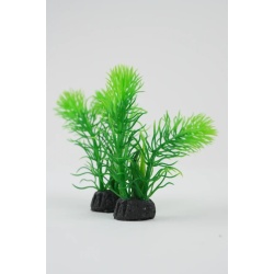 Set Plante Artificiale pentru Acvariu, 10 cm, Verde Intens 2 buc/set - Img 5