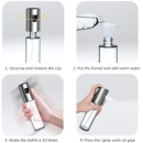 Spray pulverizator Brio pentru ulei sau otet, 100 ml - Img 6