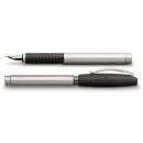 Stilou mat Faber Castell metal, penita F
