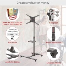 Suport Stand TV Mobil Barkan Mount Cart+Self 32"-83", max 50 kg - Img 4