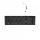 Tastatura Dell Multimedia KB216 cu fir, USB, layout Romana (QWERTZ) Black